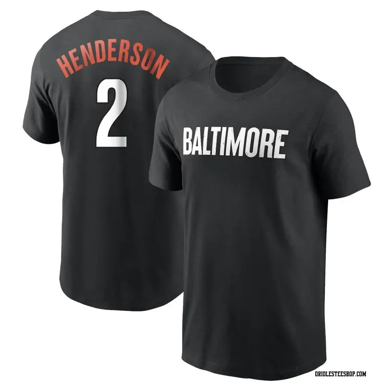 Gunnar Henderson Baltimore Orioles Youth Backer T-Shirt - Ash