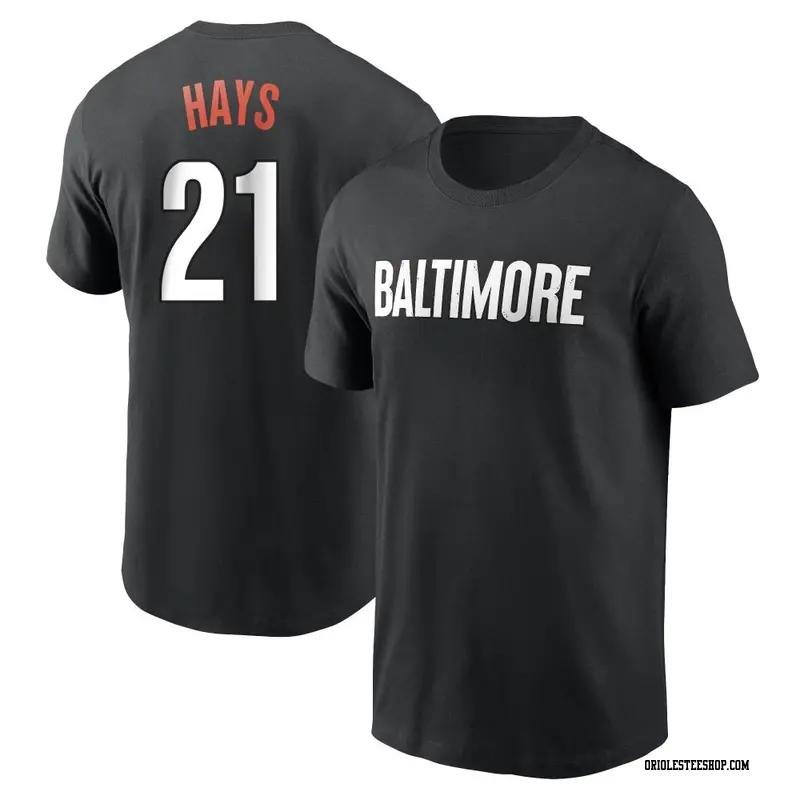 Austin Hays Baltimore Orioles Women's Orange Roster Name & Number