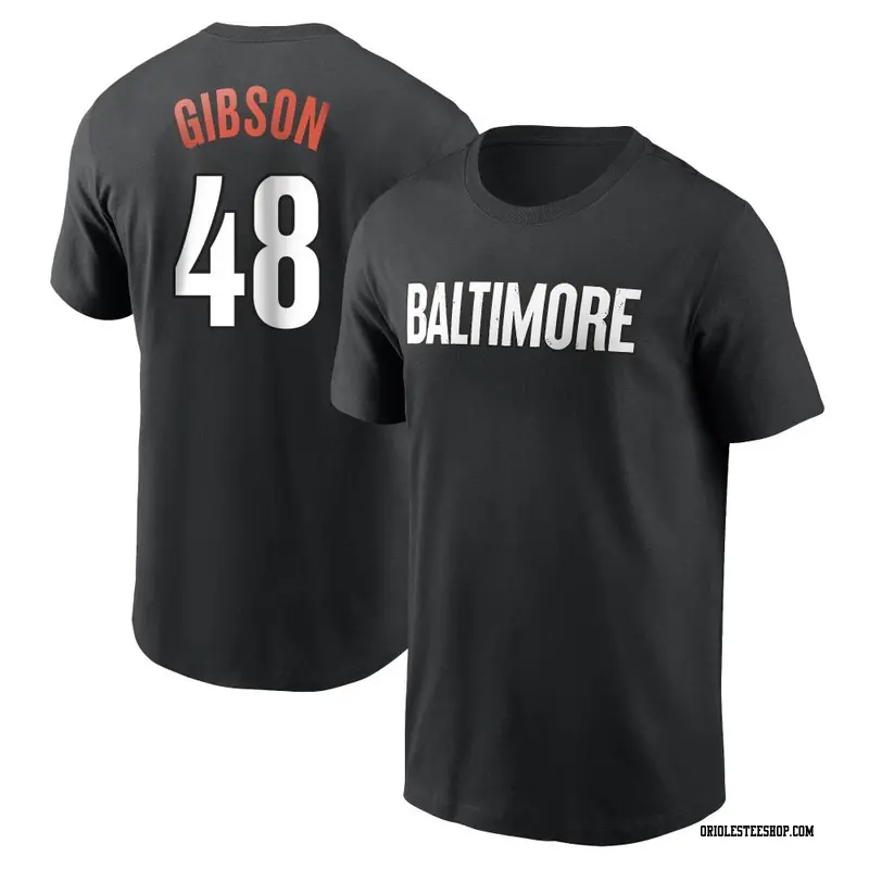 Kyle Gibson Baltimore Orioles Women's Black Base Runner Tri-Blend T-Shirt 