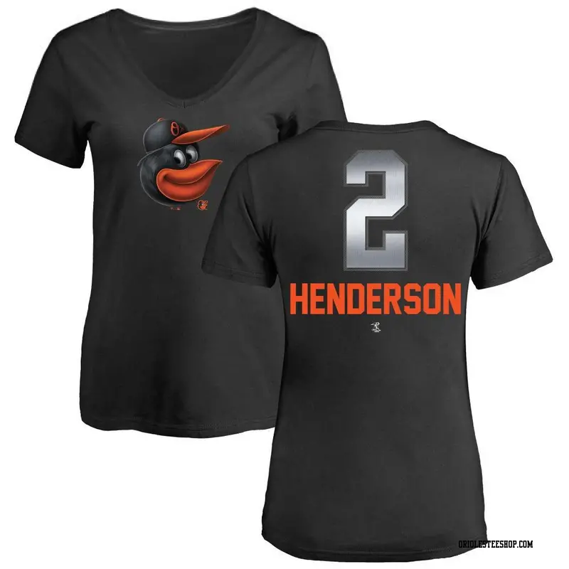 Gunnar Henderson Baltimore Orioles Men's Backer T-Shirt - Ash