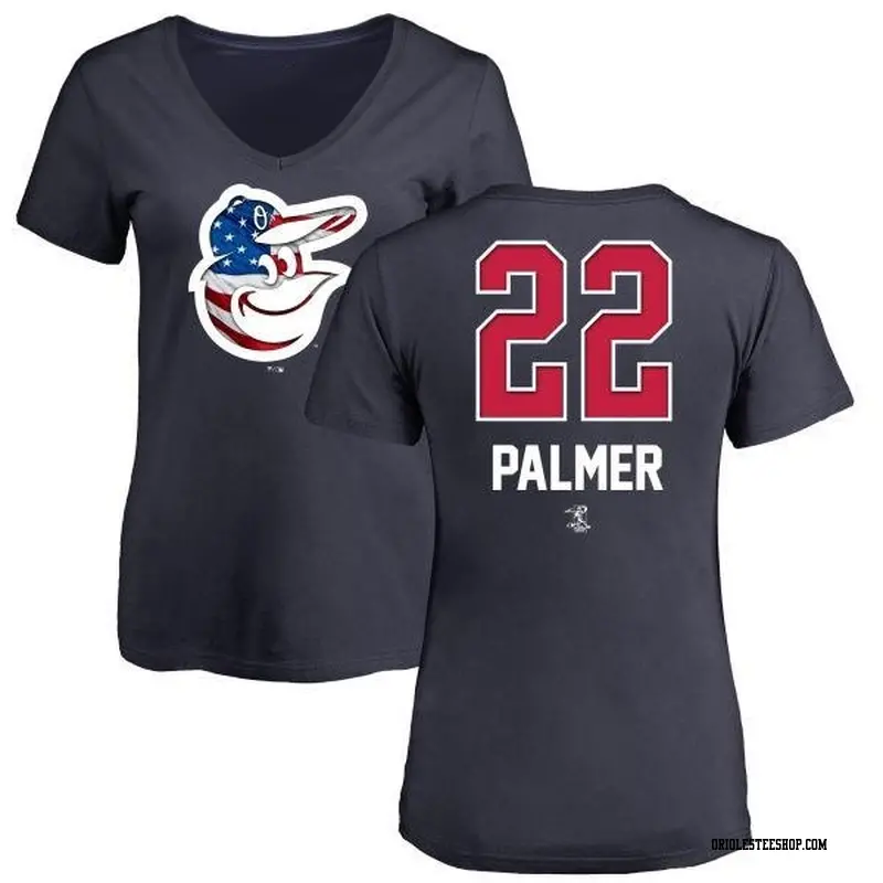 Jim Palmer Baltimore Player Map T-shirt