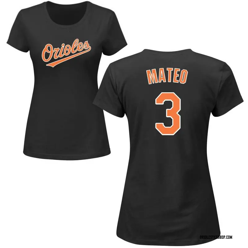 Ramon Urias Baltimore Orioles Men's Orange Roster Name & Number T