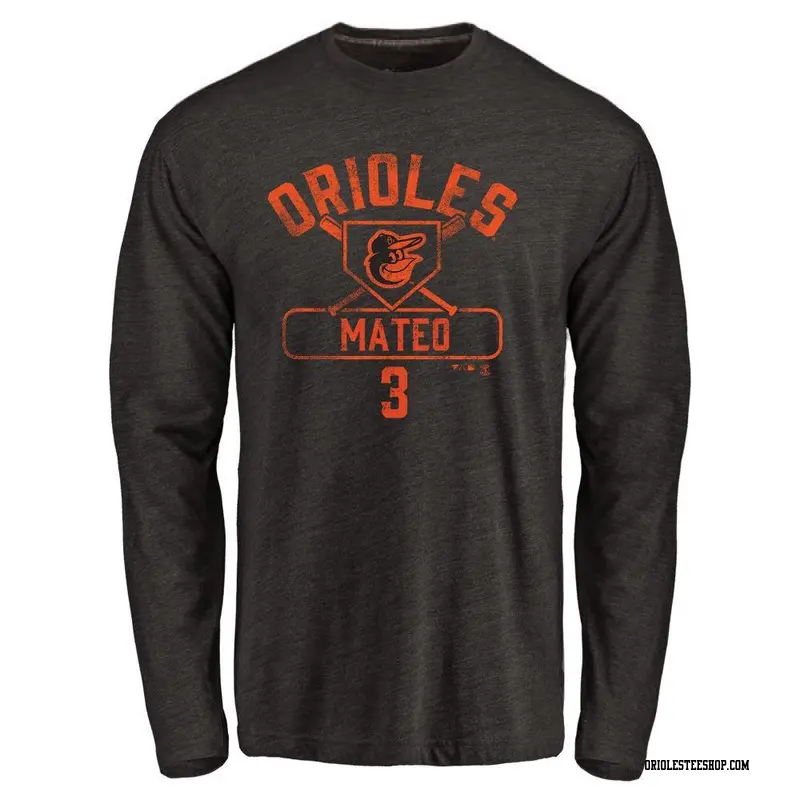 Jorge Mateo Baltimore Orioles Youth Backer T-Shirt - Ash