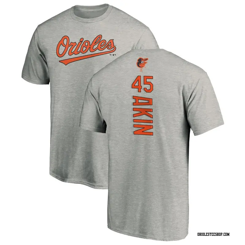 Keegan Akin Baltimore Orioles Youth Black Roster Name & Number T